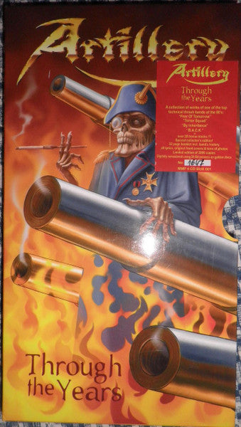 Artillery (2) : Through The Years (CD, Album, RE, RM + CD, Album, RE, RM + CD, Album,)